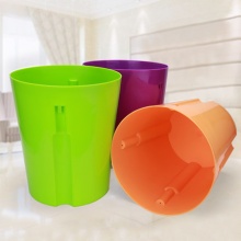 可扣防滑创意垃圾桶无盖20L家用办公室客厅厨房卫生间垃圾桶