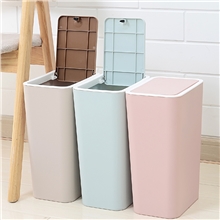 创意卫生间垃圾桶家用厕所厨房客厅大号带盖塑料欧式筒箱有盖纸篓